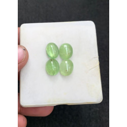 High Quality Natural Mint Kyanite Smooth Oval Shape Cabochons Gemstone For Jewelry